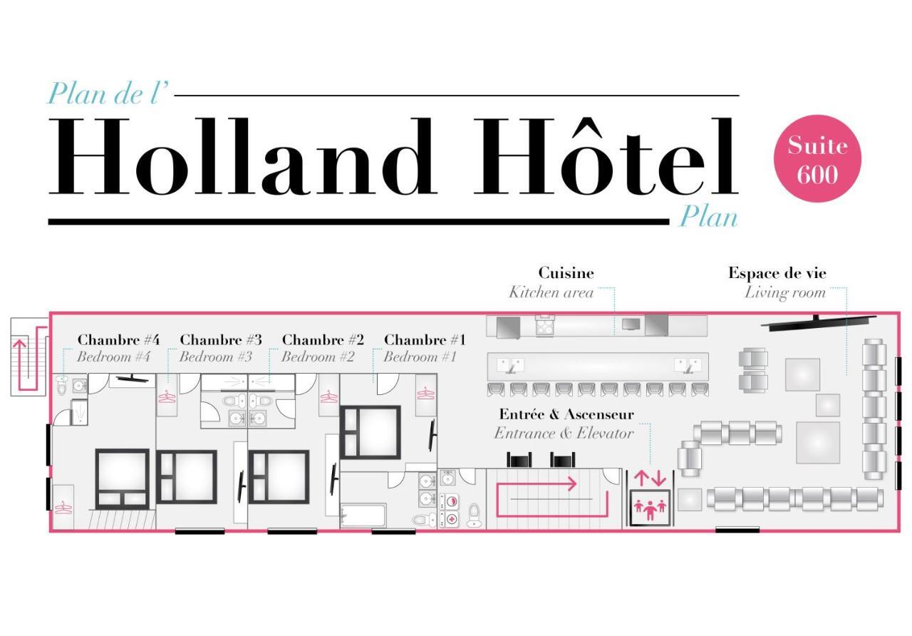 The Executive Loft At The Holland Hotel 몬트리올 객실 사진